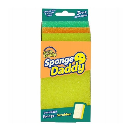 Scrub Daddy Sponge Daddy 3PK Sponge SPDDY3X5